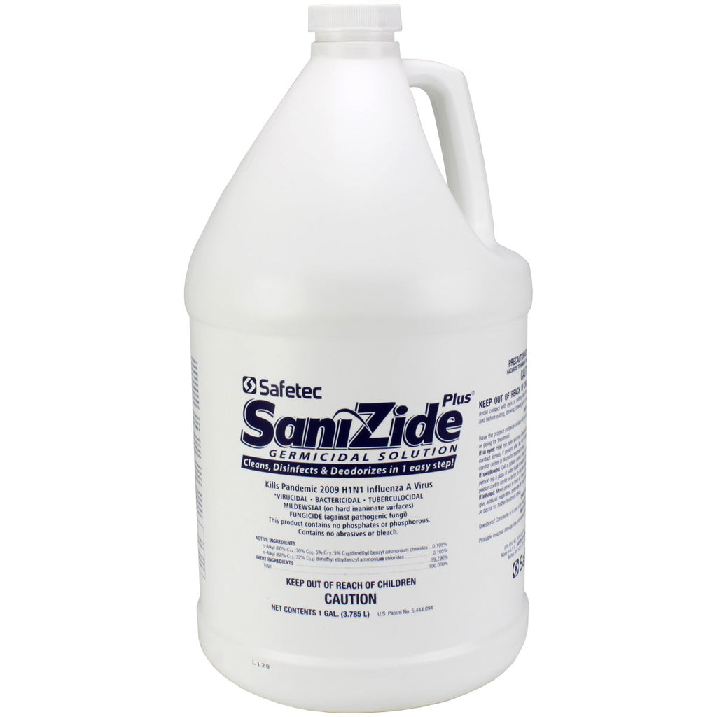 Sanizide Plus Environmental Surface Germicidal Solution, 1 gallon refill, 1 ea.