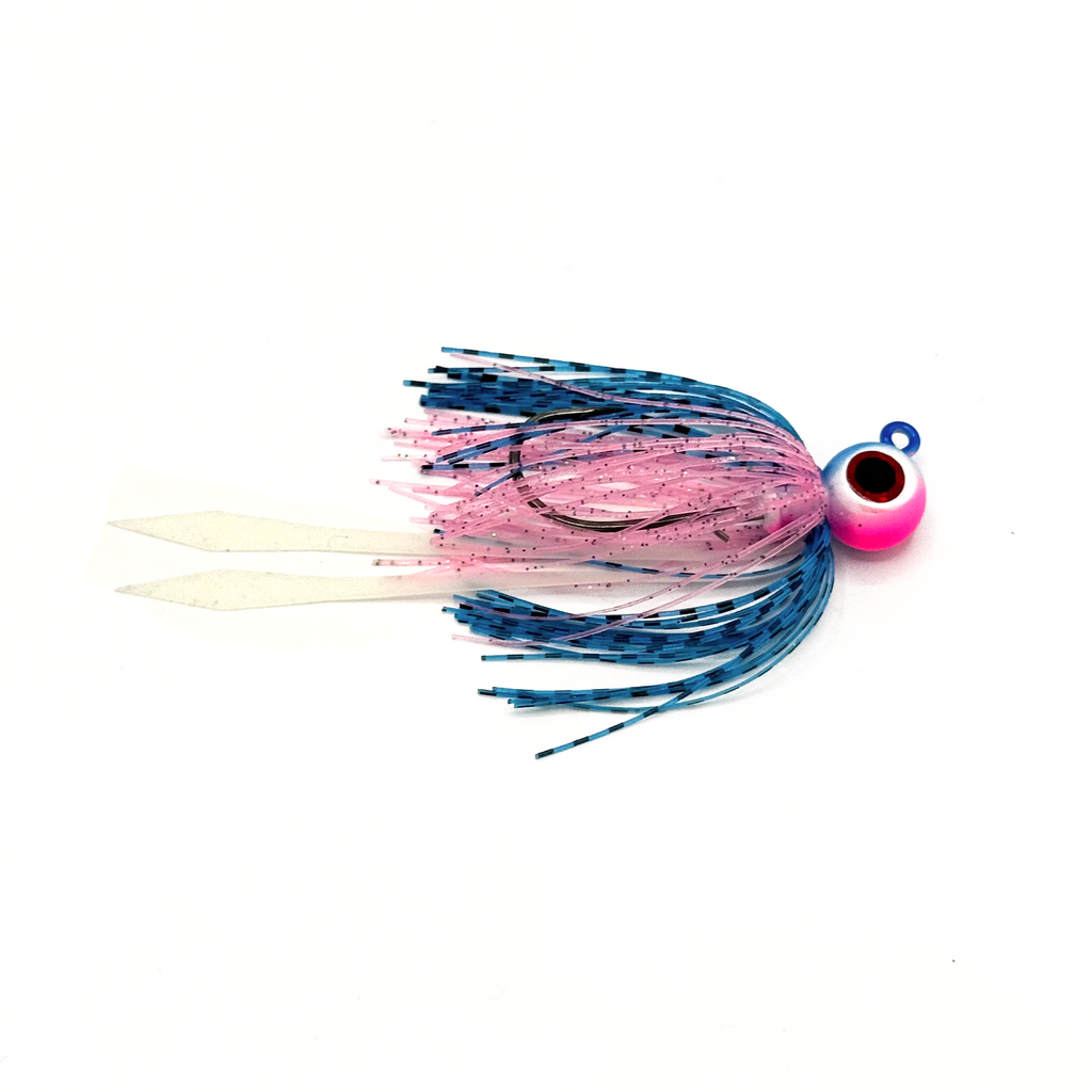 Squid Hoochie Jig: Round Head Fluke and Sea Bass Jigs