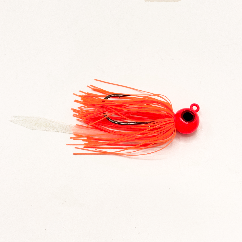 Squid Hoochie Jig: Round Head Fluke and Sea Bass Jigs