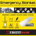 Emergency Mylar Blanket | Lightweight Thermal Survival Space Blanket