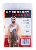 Emergency Poncho | Lightweight Hooded Waterproof Rain Gear