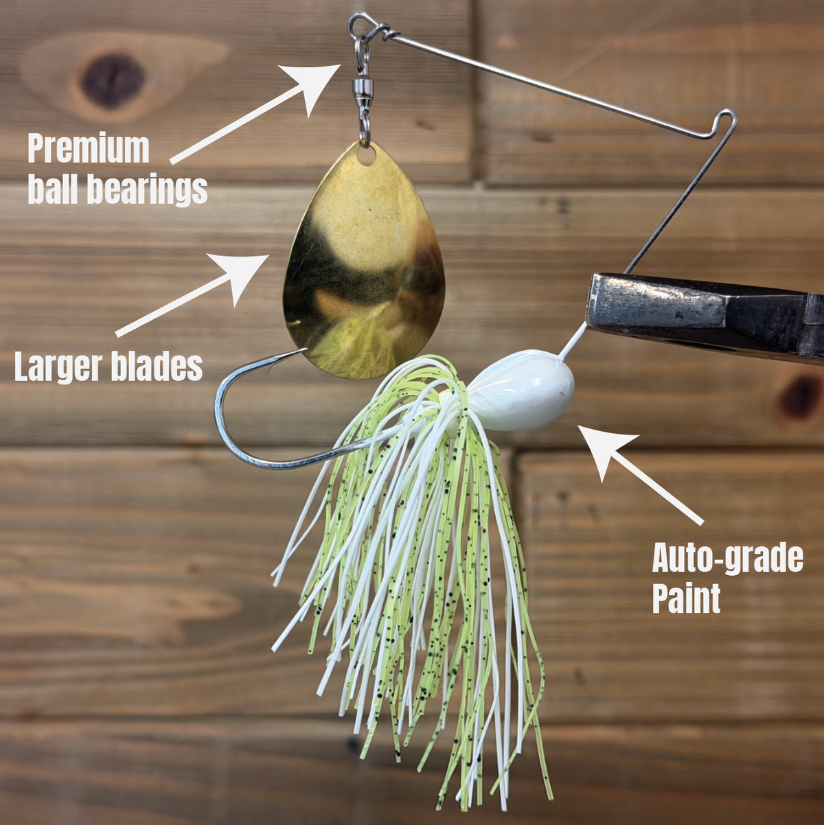 Spinnerbait - Colorado & Indiana Blade