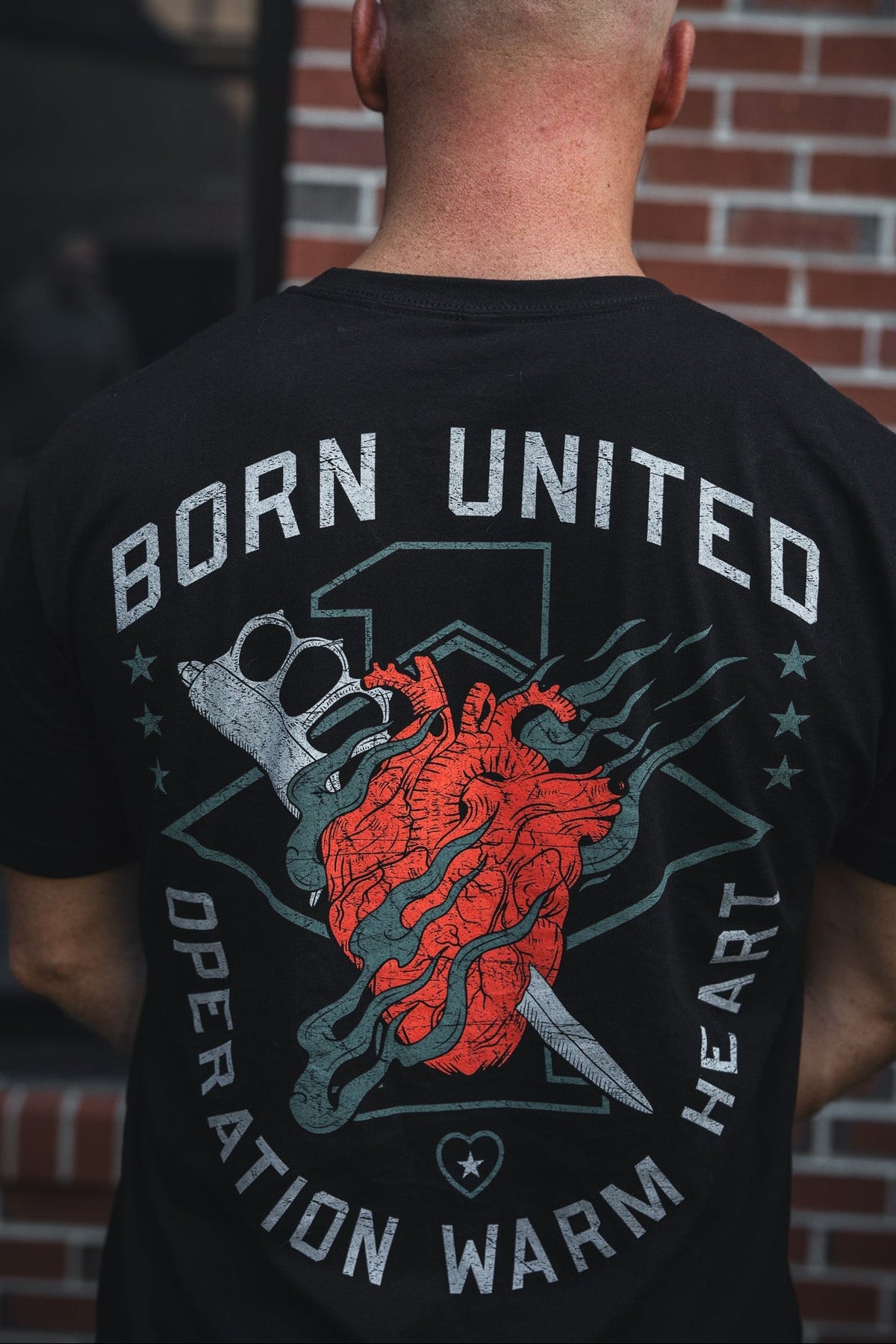Operation Warm Heart Tee - Black