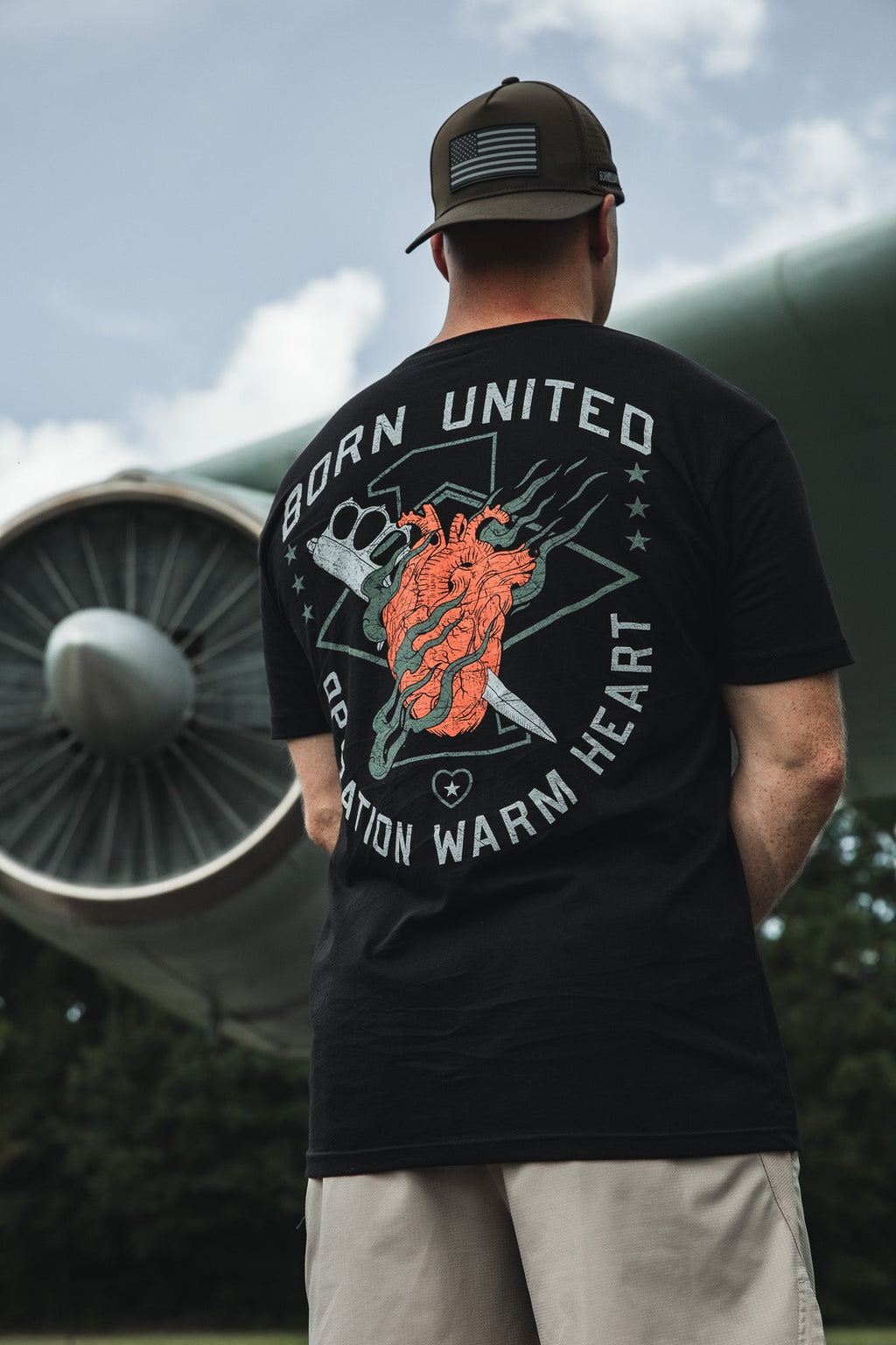 Operation Warm Heart Tee - Black