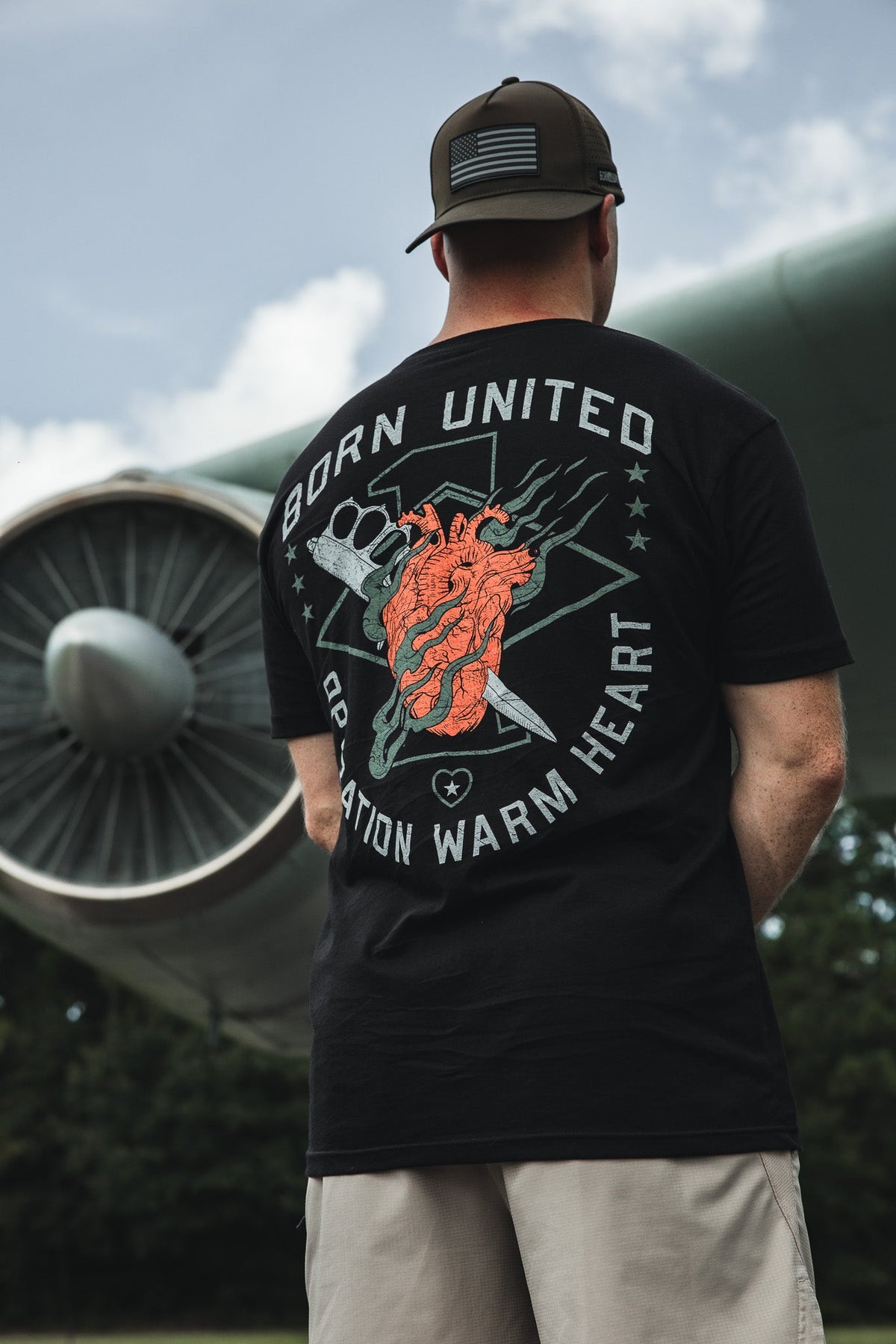Operation Warm Heart Tee - Black
