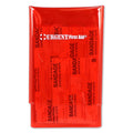 Mini Folding First Aid Pack, Red, Urgent First Aid, 18 Pieces
