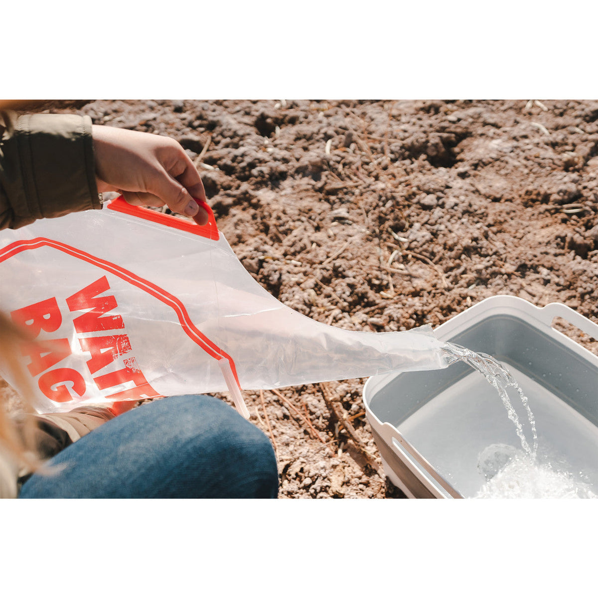 Flat Fold 2 Gallon Water Carrier | Portable Emergency Water Storage Jug