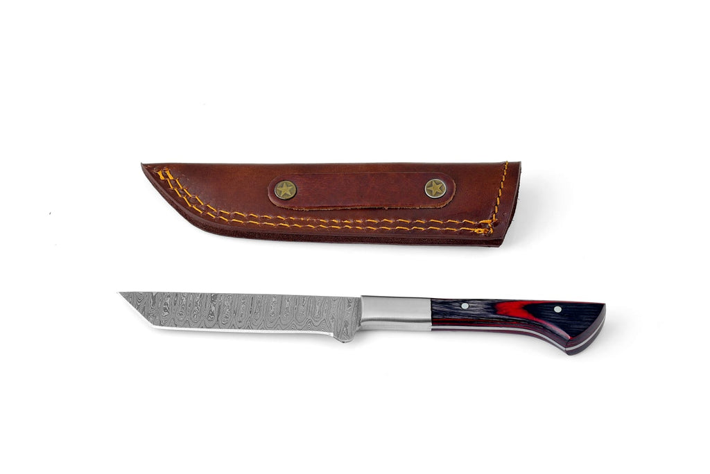 Ethereal Tanto Slim Design Blade /TANTO POINT/ EDC/ Diamond Wood TK-088
