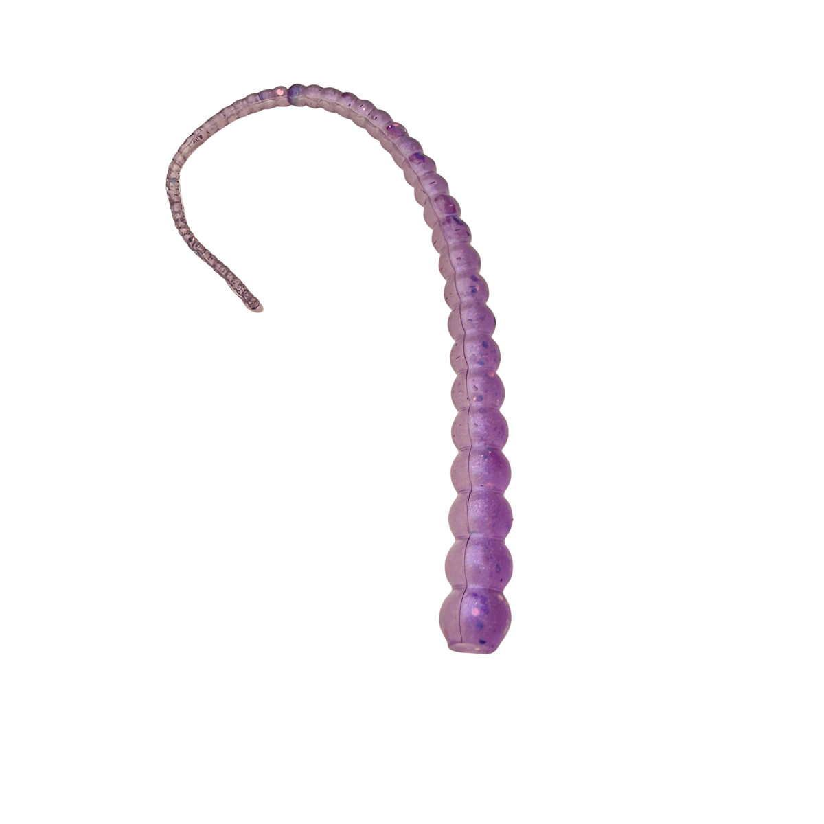 Whip Worm - Soft Plastic Worm with Whip-Like Tail for Bass Fishing