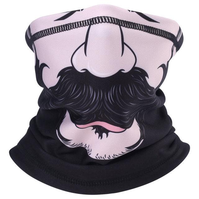 Clown Magic Bandana Running Scarf Half Face Cover Ski Fishing Biker Elasticity Hunting Hiking Sports Snowboard Mask Men Girl Army Bandana Scarf Neck Gaiter Buff Motorcycle Face Mask Balaclava Bicycle Helmet Liner Sport Headband Summer Breathable Mesh Band