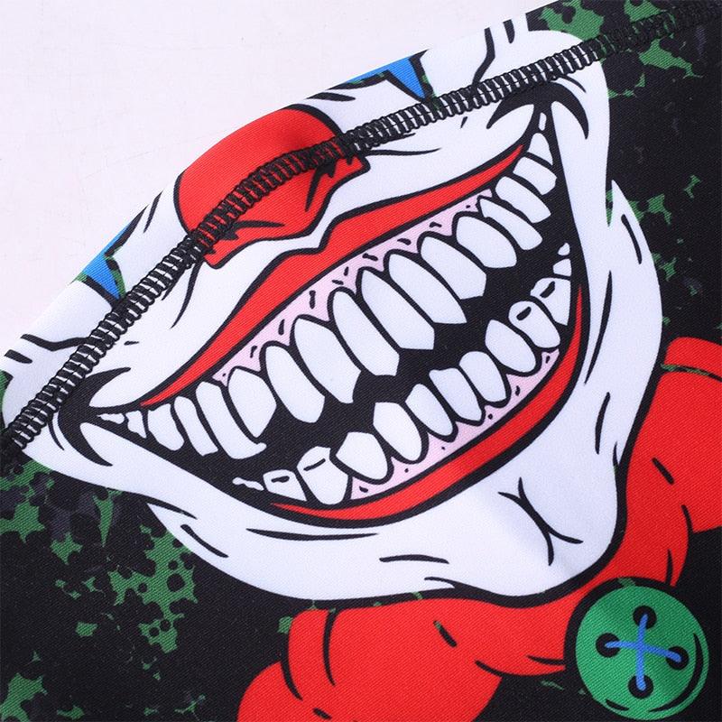 Clown Magic Bandana Running Scarf Half Face Cover Ski Fishing Biker Elasticity Hunting Hiking Sports Snowboard Mask Men Girl Army Bandana Scarf Neck Gaiter Buff Motorcycle Face Mask Balaclava Bicycle Helmet Liner Sport Headband Summer Breathable Mesh Band