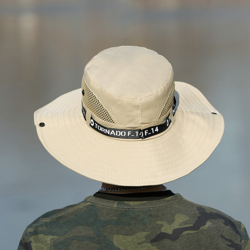 Men's Mountaineering Fishing Sunscreen Visor Hat