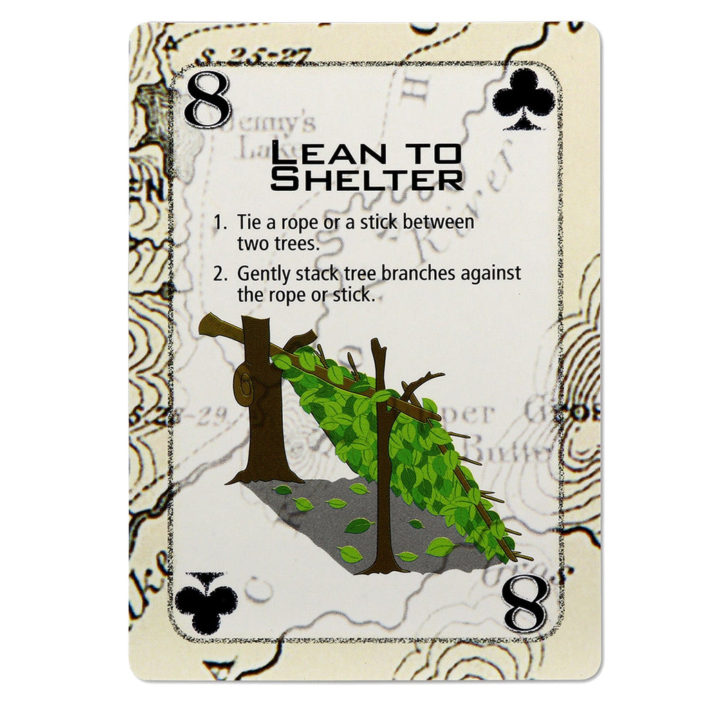 Quake Kits Survival Playing Cards | Essential Skills on Every Card