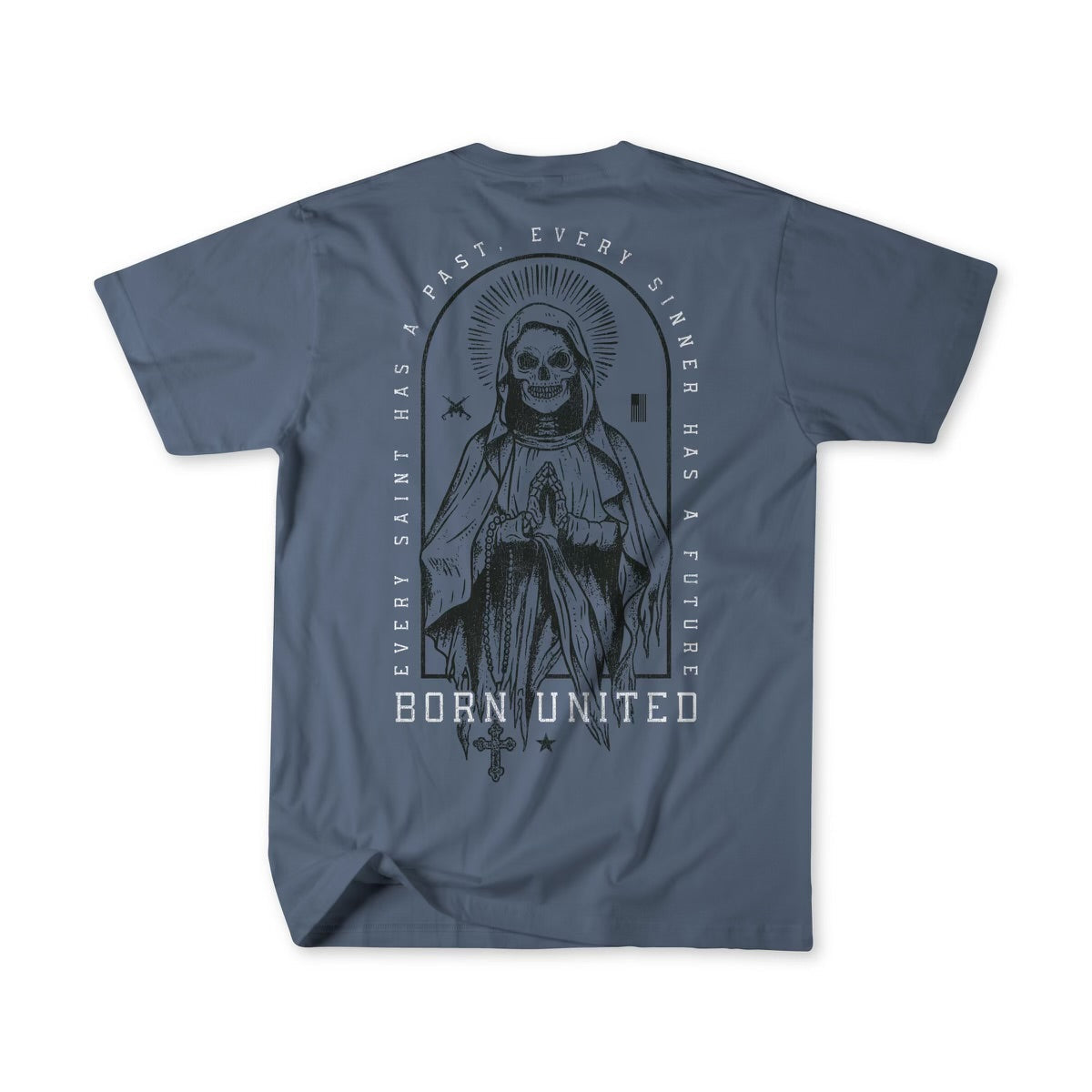 Saints And Sinners Tee - Blue