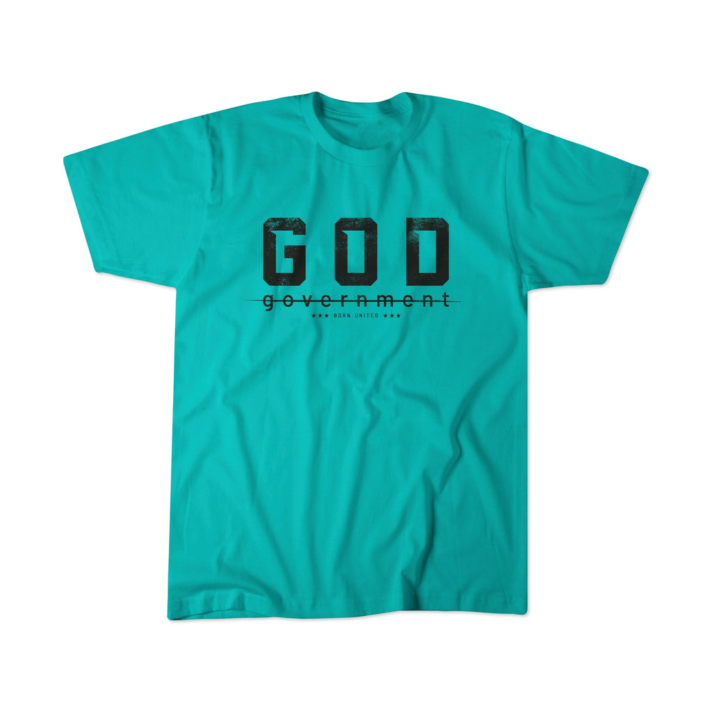 God Over Government Tee - Tahiti Blue