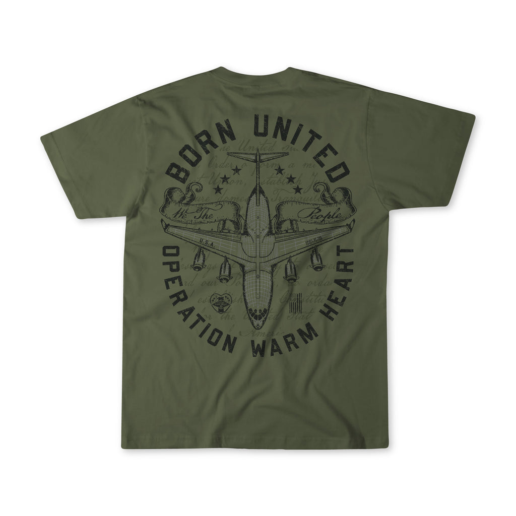 Operation Warm Heart Tee - Olive