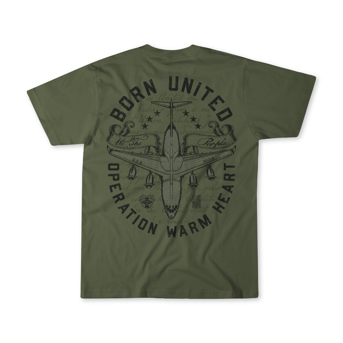 Operation Warm Heart Tee - Olive