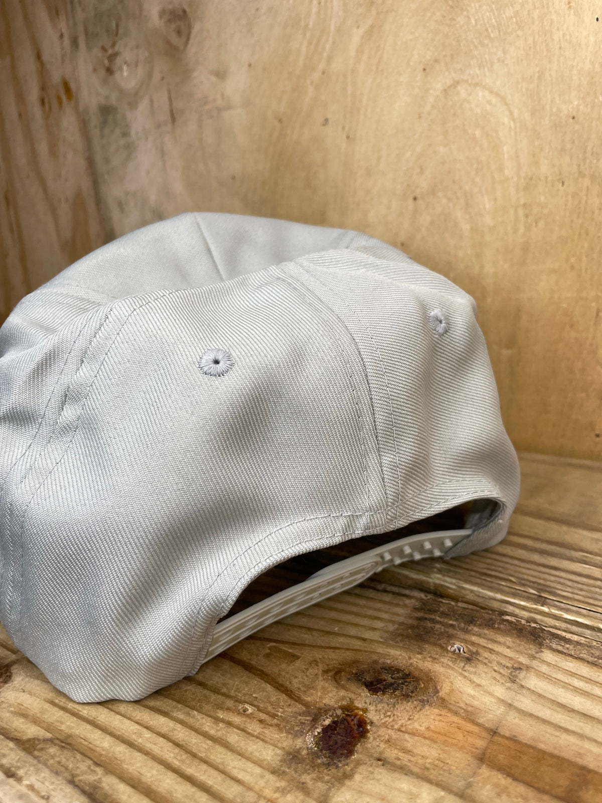Old SchoolBass Shop Fishing Gray curve Brim Snapback Cap Hat