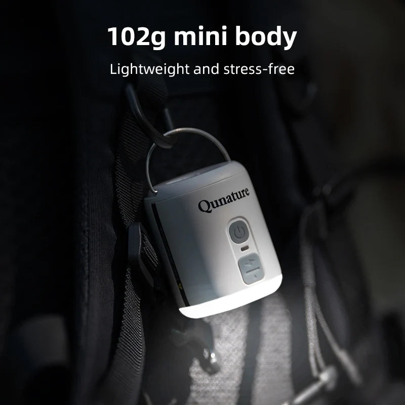 4.5KPa Mini Air Pump with 1600mAh Battery & Camping Light