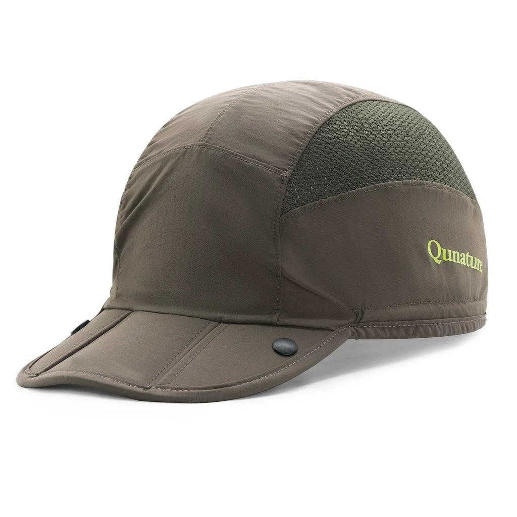 Foldable Hiking & Cycling Hat, Breathable Helmet Liner with Sun Visor