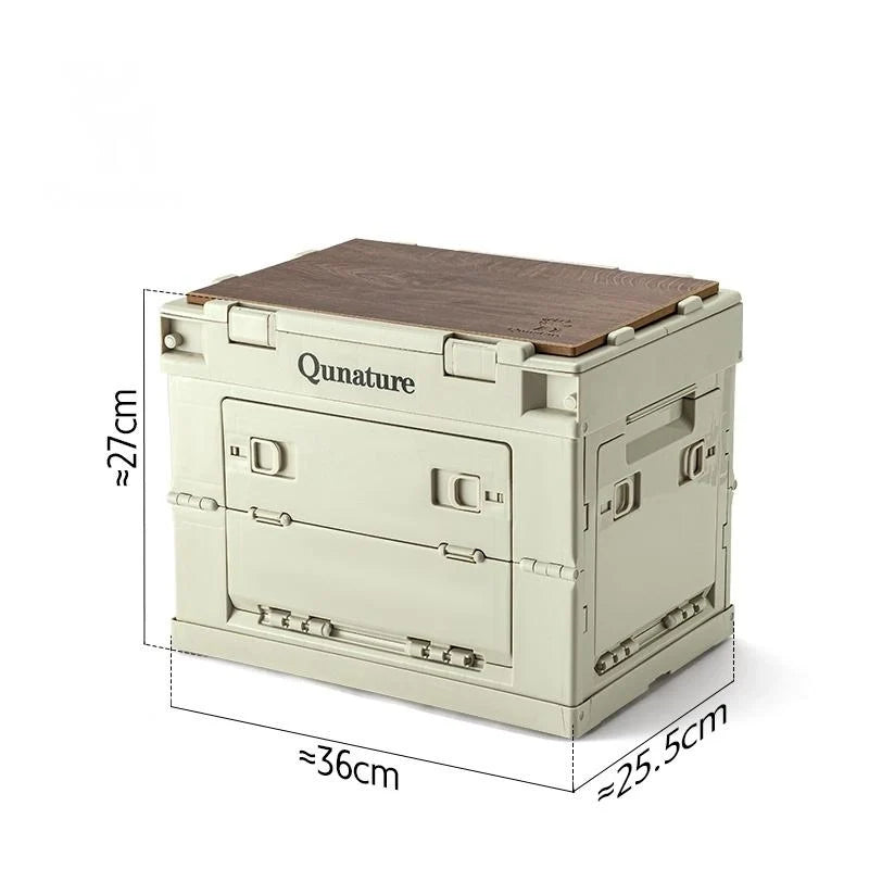 60L & 26L Multi-Door Folding Storage Box with Tabletop