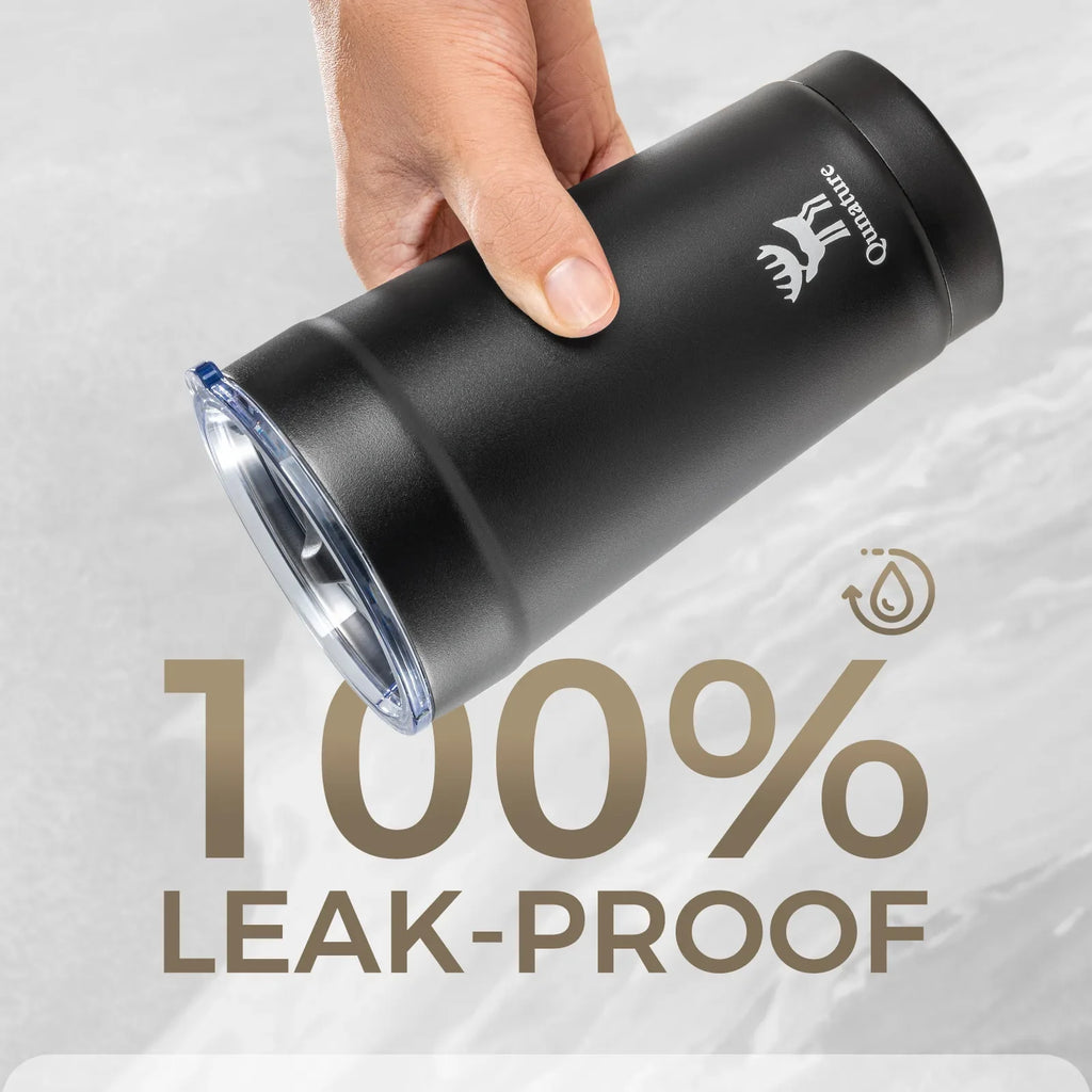Stainless Steel Coffee Cup with Eco-Friendly Design, 6-Hour Thermal Performance for Hot & Cold Drinks