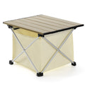 Lightweight Foldable Aluminum Table with Storage Bag