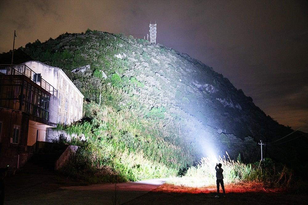 Rechargeable LED Flashlights Waterproof Hnadheld Super Bright High Lumens  Zoomable Powerful Lamp Bead Flashlight Torch For Outdoor & Indoor Camping Running Fishing Hiking Lamp