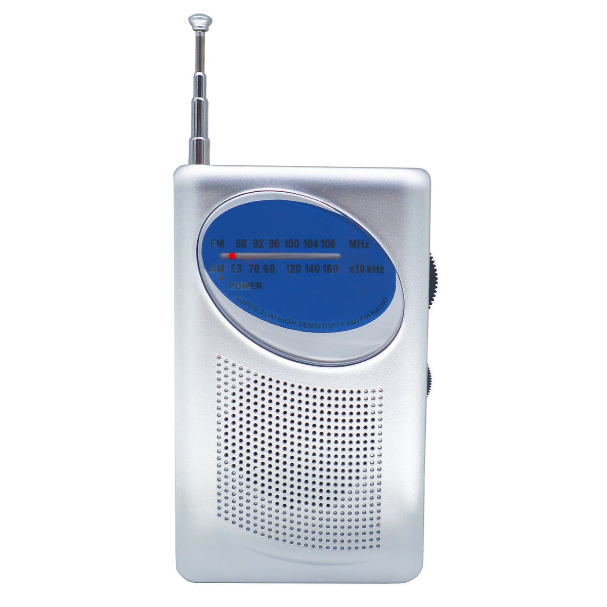 AM/FM Handheld Radio | Portable Emergency Battery-Powered Radio