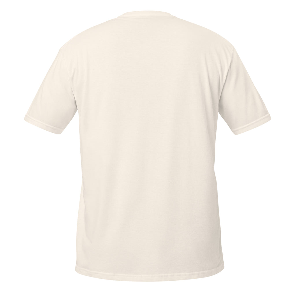 Good Days Start at the Lake Fishing Tee in natural, back view
