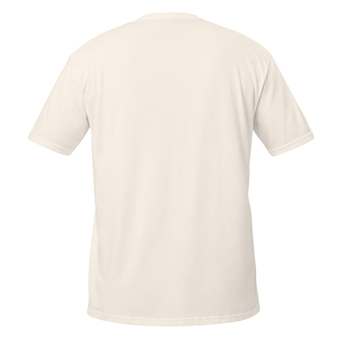 Good Days Start at the Lake Fishing Tee in natural, back view
