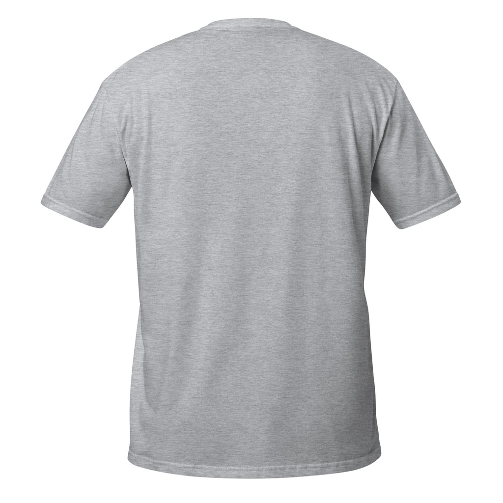Fishing or Me Sometimes I Miss Her Tee in sport grey, back view